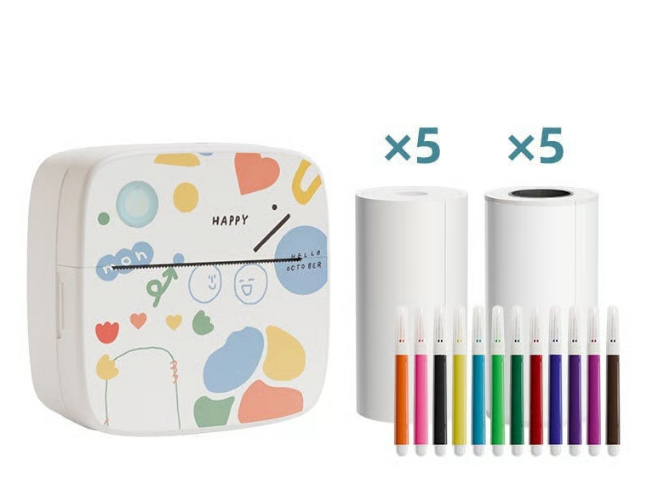 🎁Limited-time discount of 50% off🎁 Mini Wireless Bluetooth Label Printer