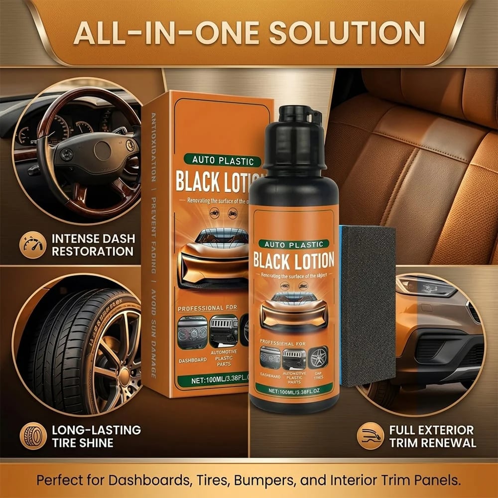 🥰Last Day Discount！Automotive Plastic Restorer