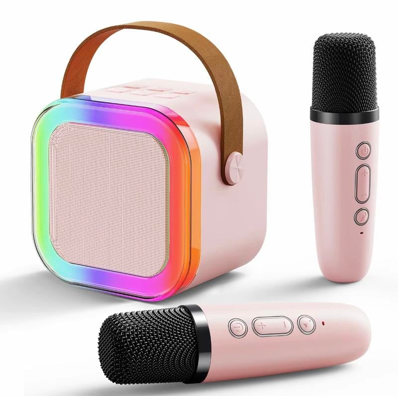SAVE 49%🎁 Fall Portable Wireless Karaoke Speaker with 2 wireless Microphone