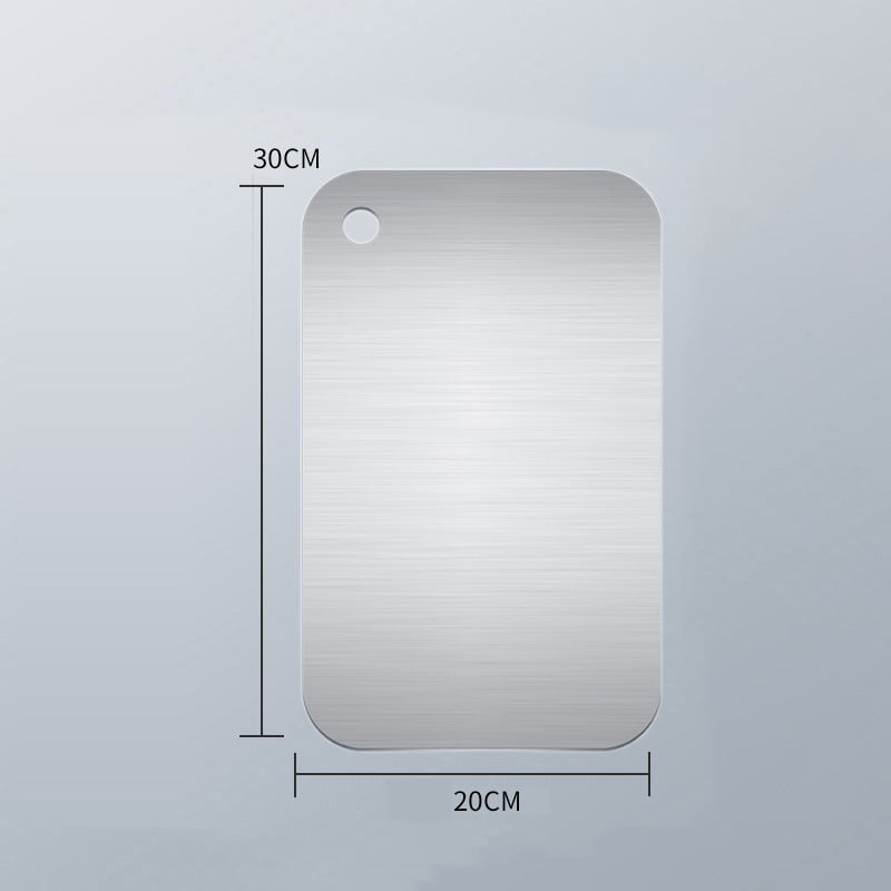 🏆⚡ 50K+ SOLD! Almost Gone-💥🎉🔥Stainless Steel Double Sided Chopping Board,Best Gifts