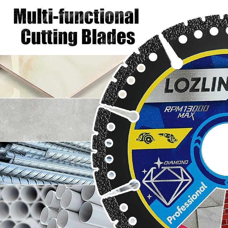 🛠️ Cut Any Material Instantly - 49% OFF- ✨ 4.5" Multi-Material Diamond Blade - Zero Compromise, Max Durability