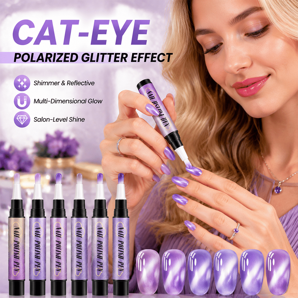 💅Last Day Discount | 6PCS One-Step Gel Nail Art Pen Set – Salon Beauty at Home