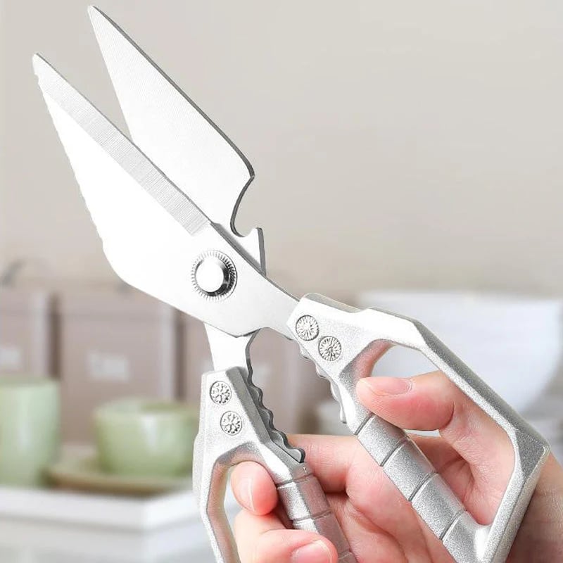 ✂️ BUY 2 GET 1 FREE! 🔥 Heavy-Duty Kitchen Scissors - Multi-Function & Dishwasher Safe, Perfect for Poultry, Herbs and Daily Use 🍗✨
