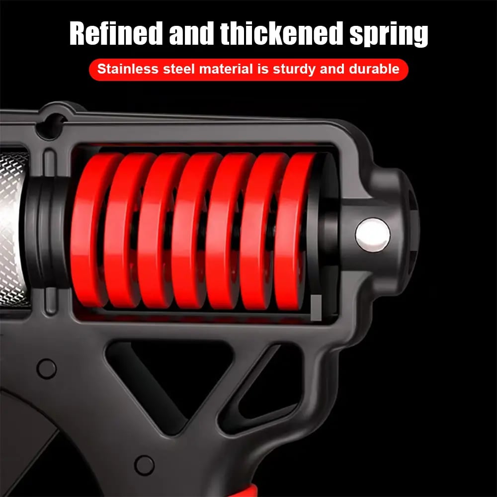 💪 11-364 lbs Hand Grip Strengthener | Forearm Workout Finger Stretcher Grip Ring ✨ Stress Relief for Athletes