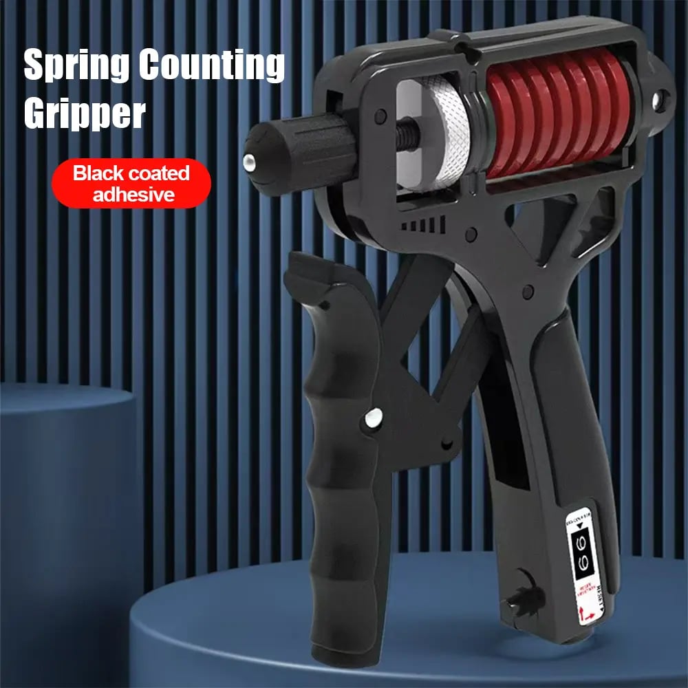💪 11-364 lbs Hand Grip Strengthener | Forearm Workout Finger Stretcher Grip Ring ✨ Stress Relief for Athletes
