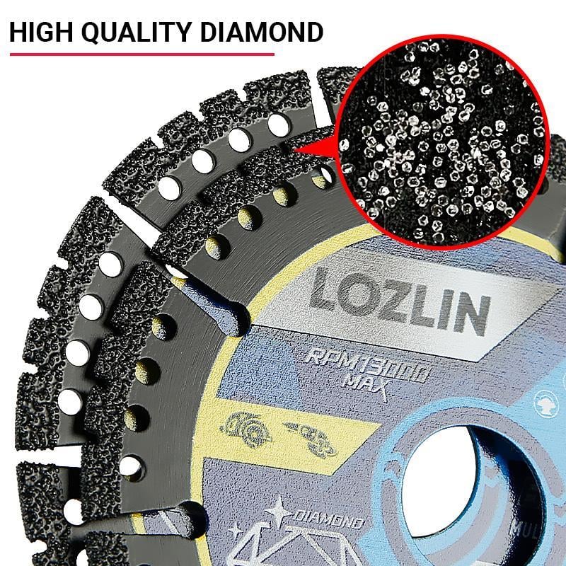 🛠️ Cut Any Material Instantly - 49% OFF- ✨ 4.5" Multi-Material Diamond Blade - Zero Compromise, Max Durability