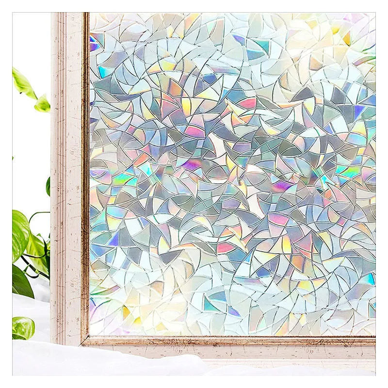 🔥hot Sale 49% Off -🌈floral Stained Glass Window Film Uv Blocking-soft Privacy-rainbow Light Effect
