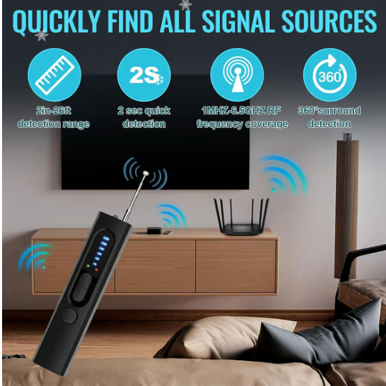 【protecting Your Privacy】 Hidden Camera Detectors, Gps Tracker Detector And Rf Signal Scanner, Find Out Hidden Gps Trackers