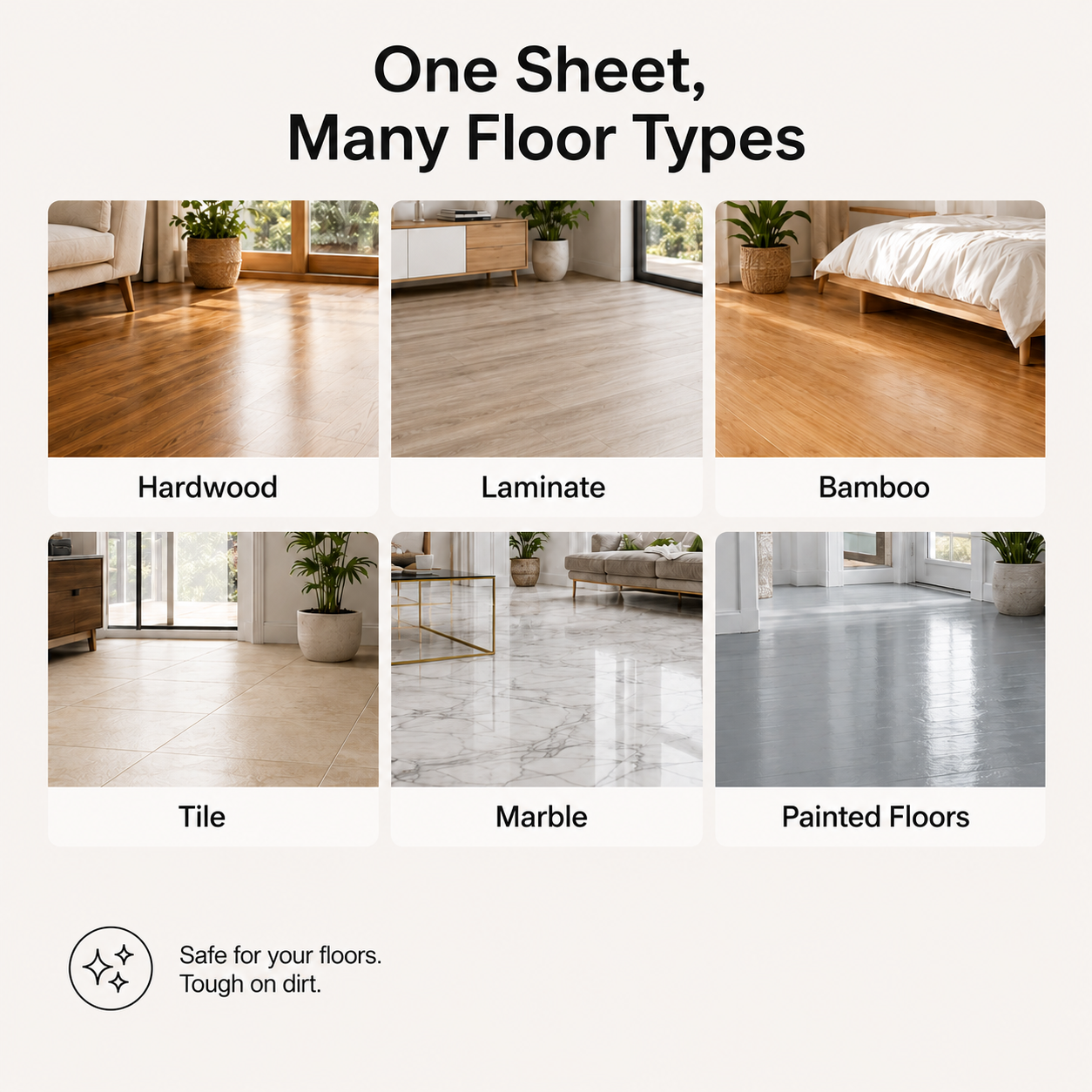 ⏳last Day Sale 60% Off !!📢🧹 60-Pieces Multi-Effect Floor Cleaning Sheets – Powerful Stain Removal & Fresh Scent 🌿