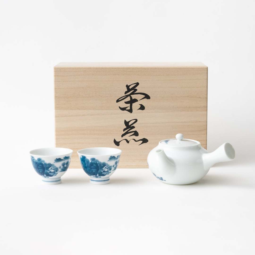 Ceramic tea set