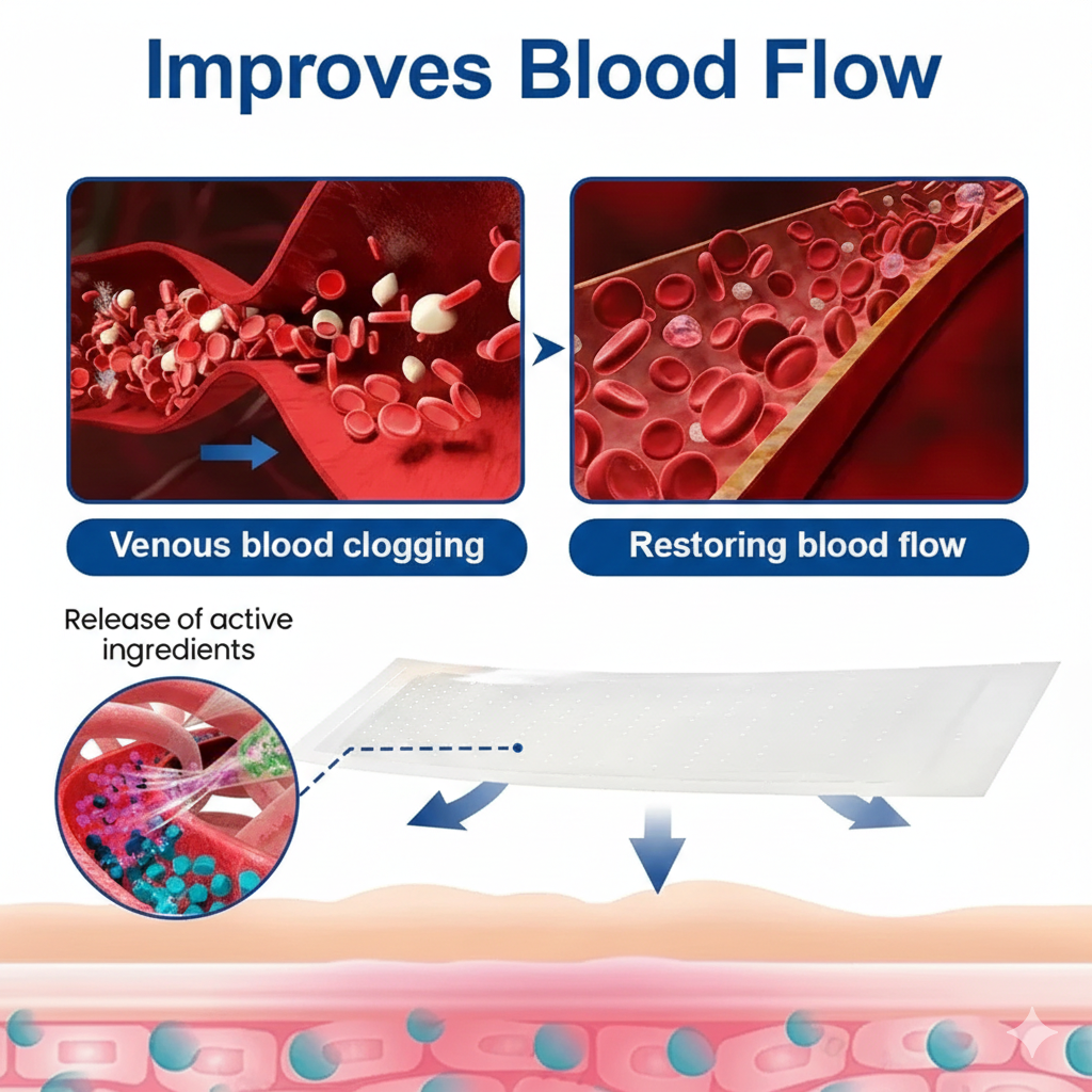 🎁Spring Special🎁✨   VeinTarget Microneedle Patch — Instant Relief, Long-Term Results