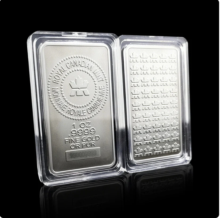 Ca Royal Canadian Mint 10 Oz Silver Bar