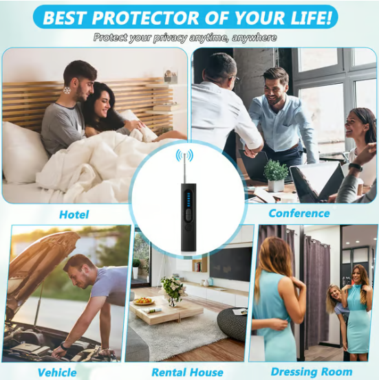 【protecting Your Privacy】 Hidden Camera Detectors, Gps Tracker Detector And Rf Signal Scanner, Find Out Hidden Gps Trackers