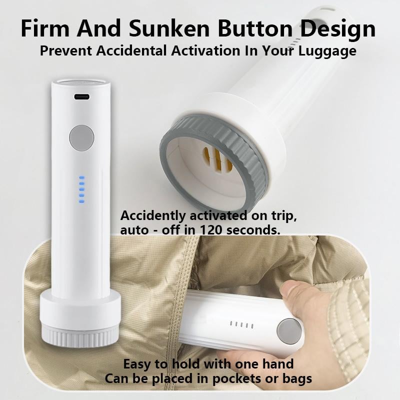 ✨LAST DAY ALERT 49% OFF🔥Cordless Travel Vacuum Storage Compression Bag Set