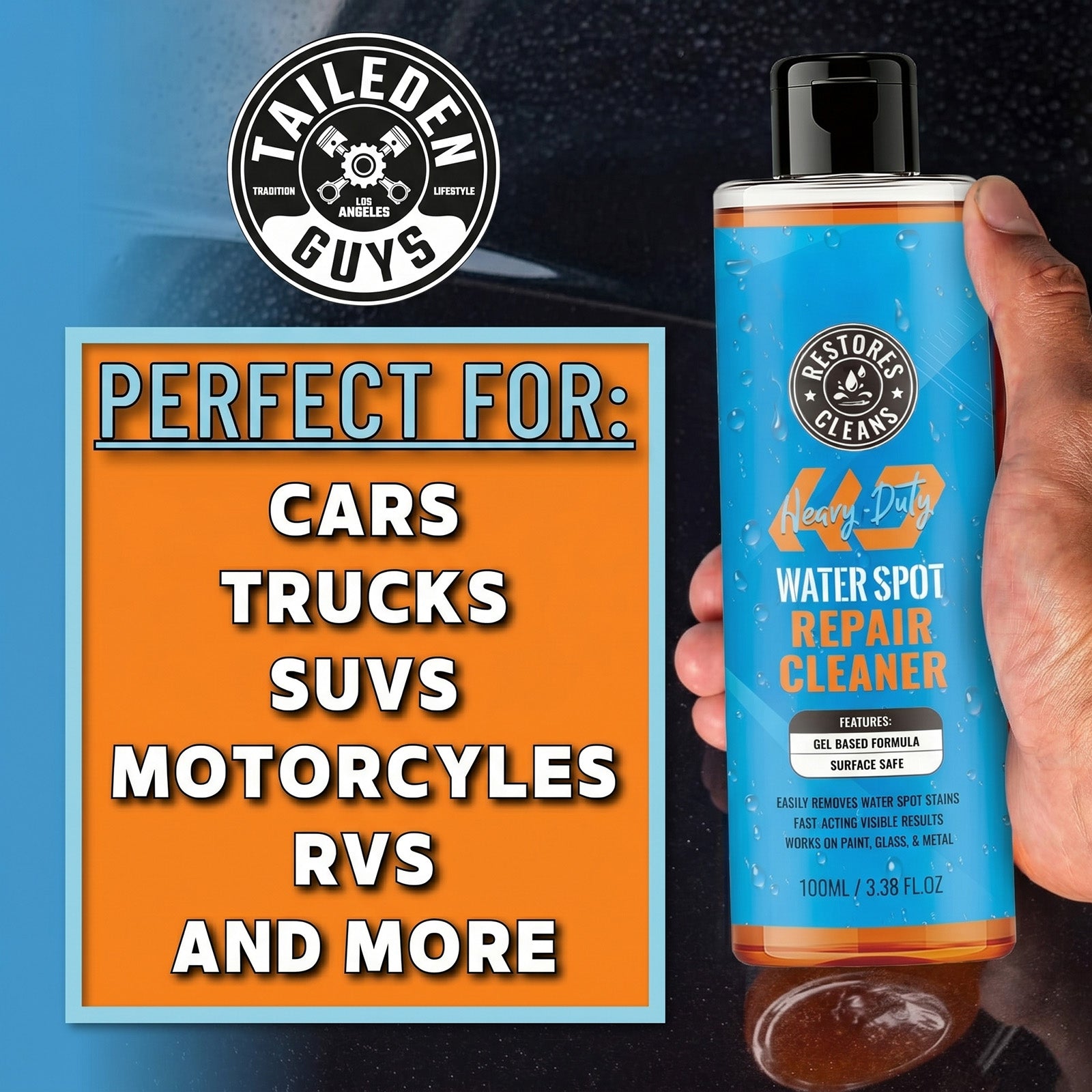🔥LAST DAY DISCOUNT🔥 Pro Water Spot Eraser Gel | Wipe Away Hard Water Stains Instantly