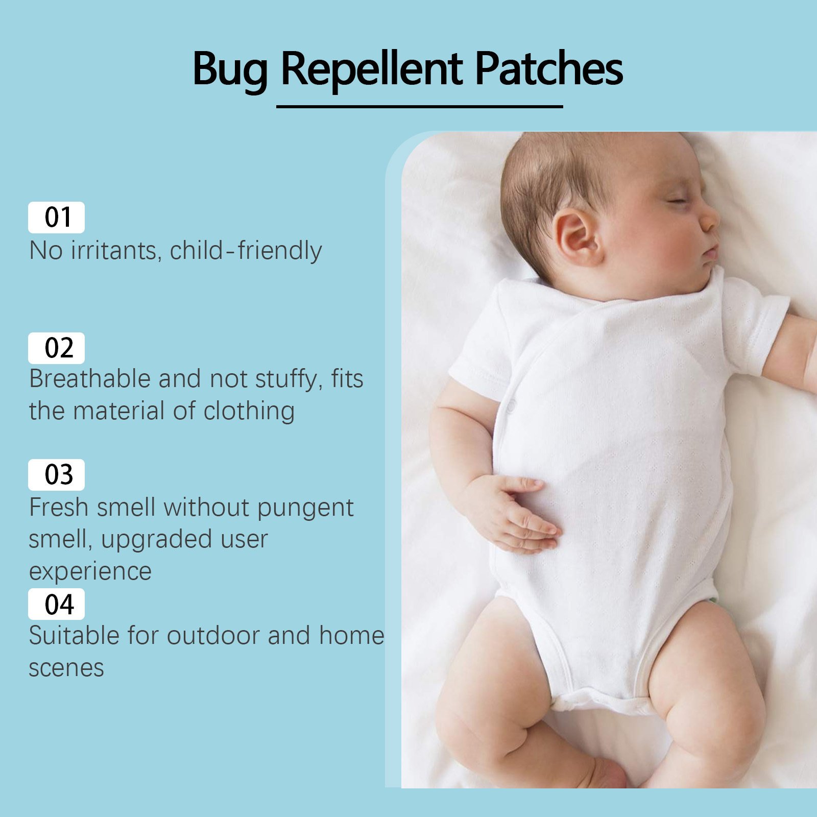 🎁Last day of the promotion🌿Mosquito Repellent Patches 🦟