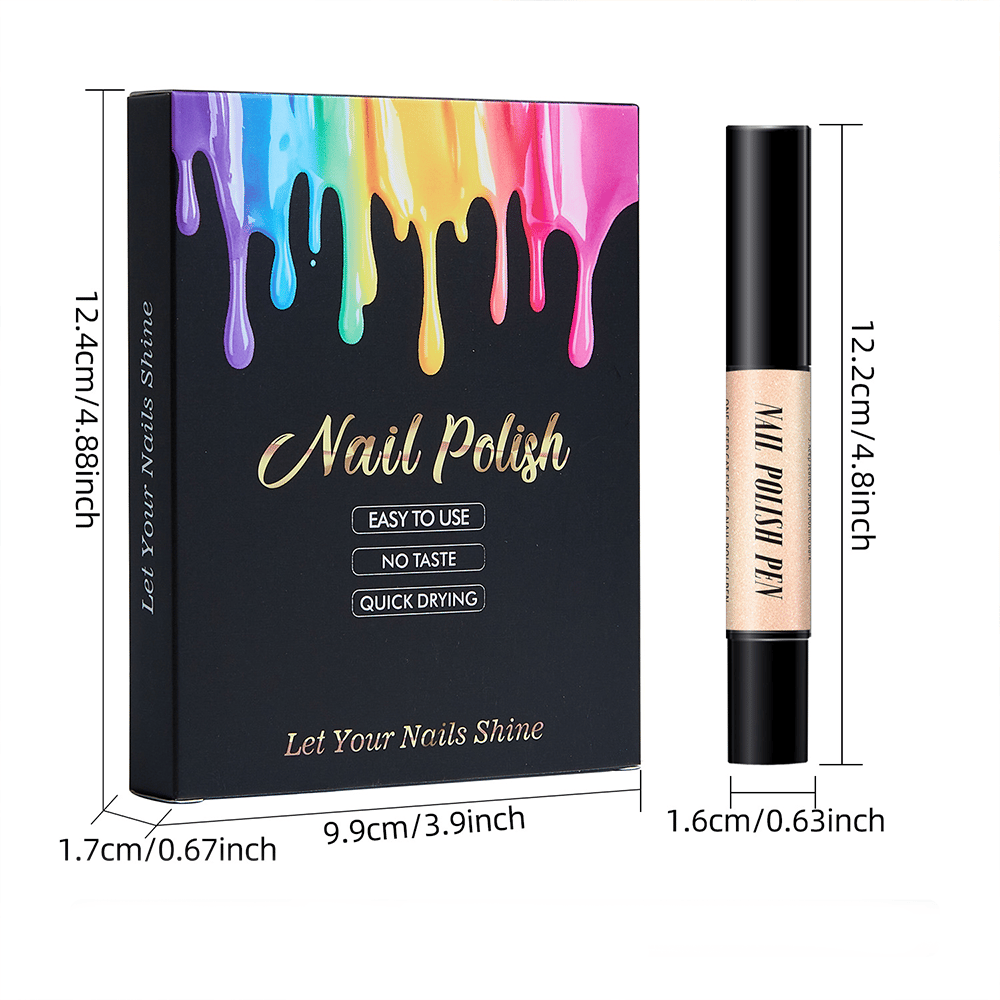 💅Last Day Discount | 6PCS One-Step Gel Nail Art Pen Set – Salon Beauty at Home