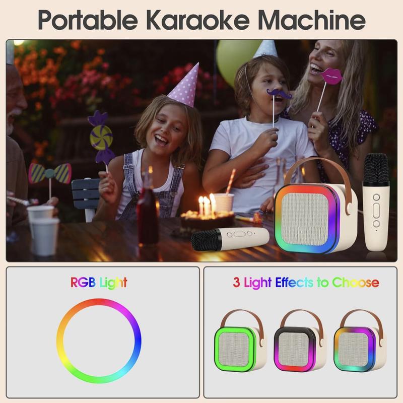 SAVE 49%🎁 Fall Portable Wireless Karaoke Speaker with 2 wireless Microphone