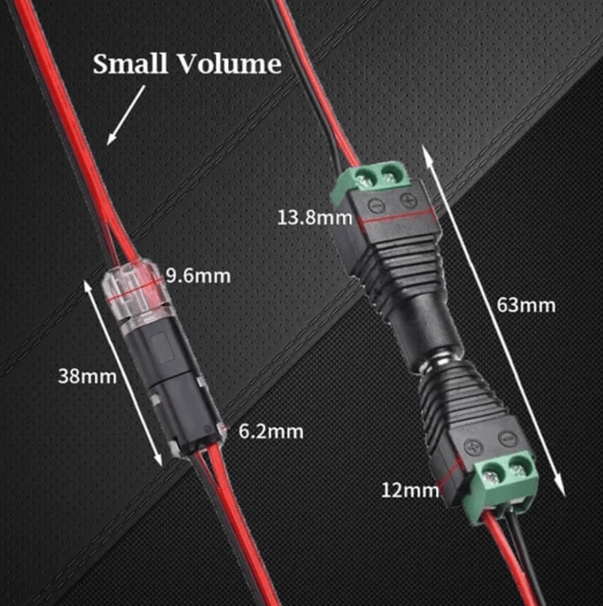 Double - Wire Plug-in Connector With Locking Buckle
