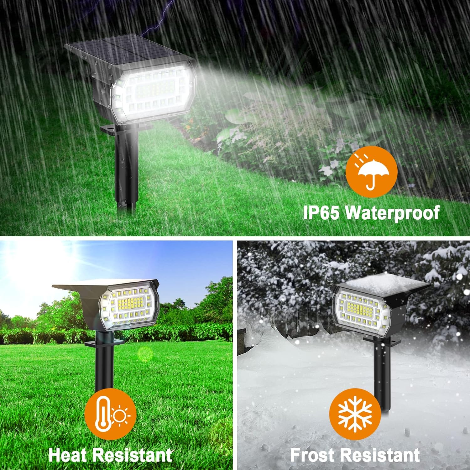 💥Solar Spot Lights Outdoor