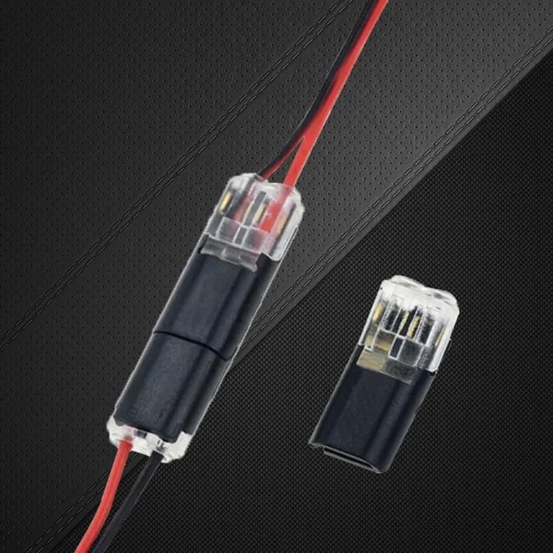 Double - Wire Plug-in Connector With Locking Buckle