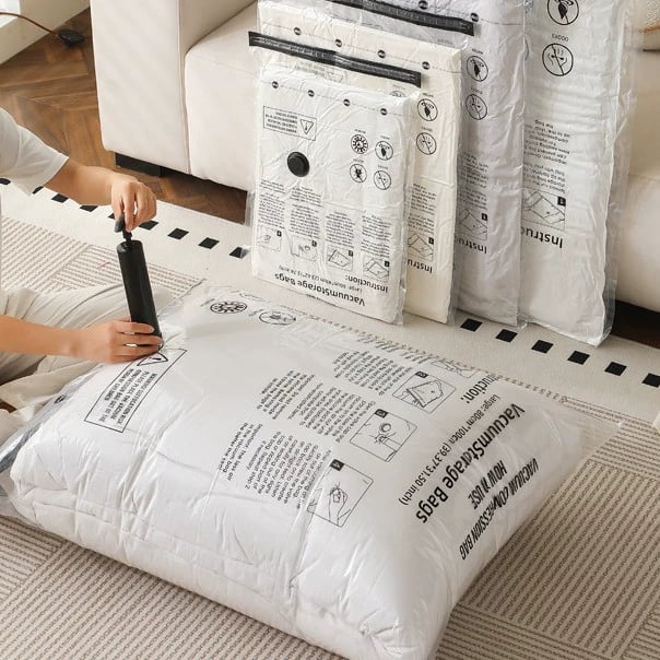 ✨LAST DAY ALERT 49% OFF🔥Cordless Travel Vacuum Storage Compression Bag Set