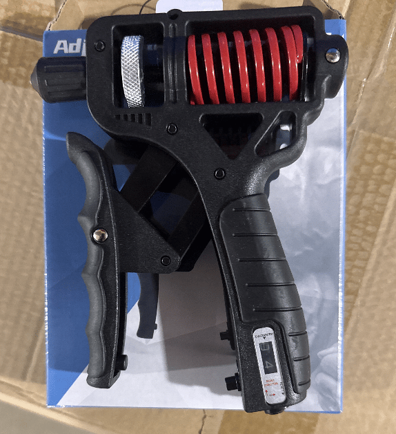 💪 11-364 lbs Hand Grip Strengthener | Forearm Workout Finger Stretcher Grip Ring ✨ Stress Relief for Athletes
