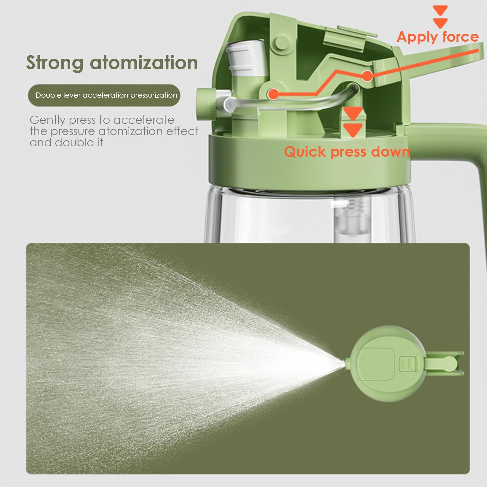 🍳 Revolutionize Your Cooking - 49% OFF - ✨ 2 in 1 Glass Oil Sprayer & Dispenser