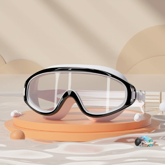 🔥Limited time offer 🔥HD children's large frame waterproof and anti-fog swimming goggles