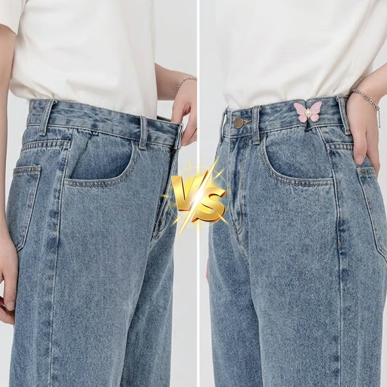🔥Last Day 50% OFF🔥Pearl Butterfly Waist Buckle
