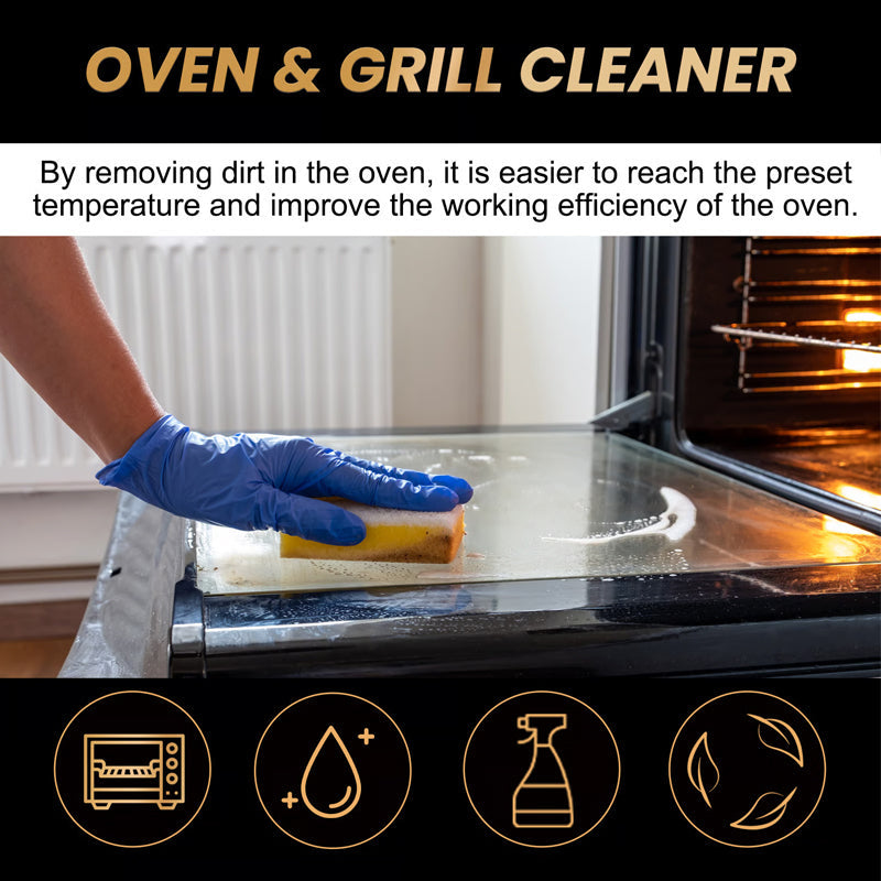 BUY 3 GET 2 FREE!!🏆#1 Best Seller ⏰💕⚡Oven & Grill Cleaner Spray✨
