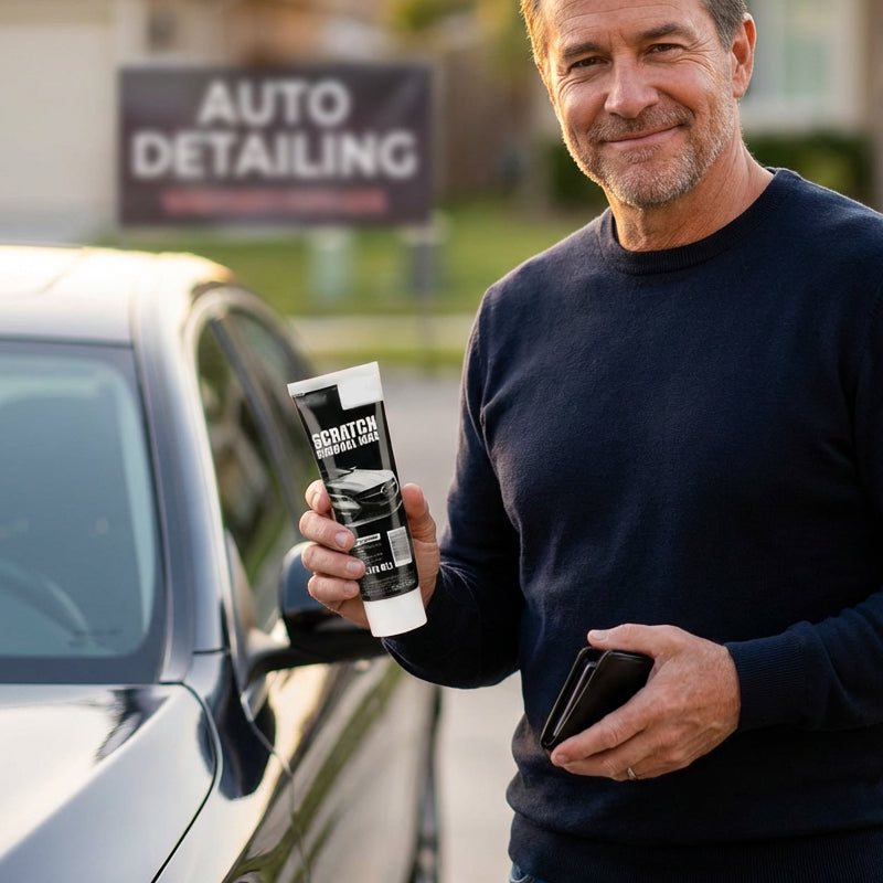 Pxcxu Universal Car Scratch Remover Wax
