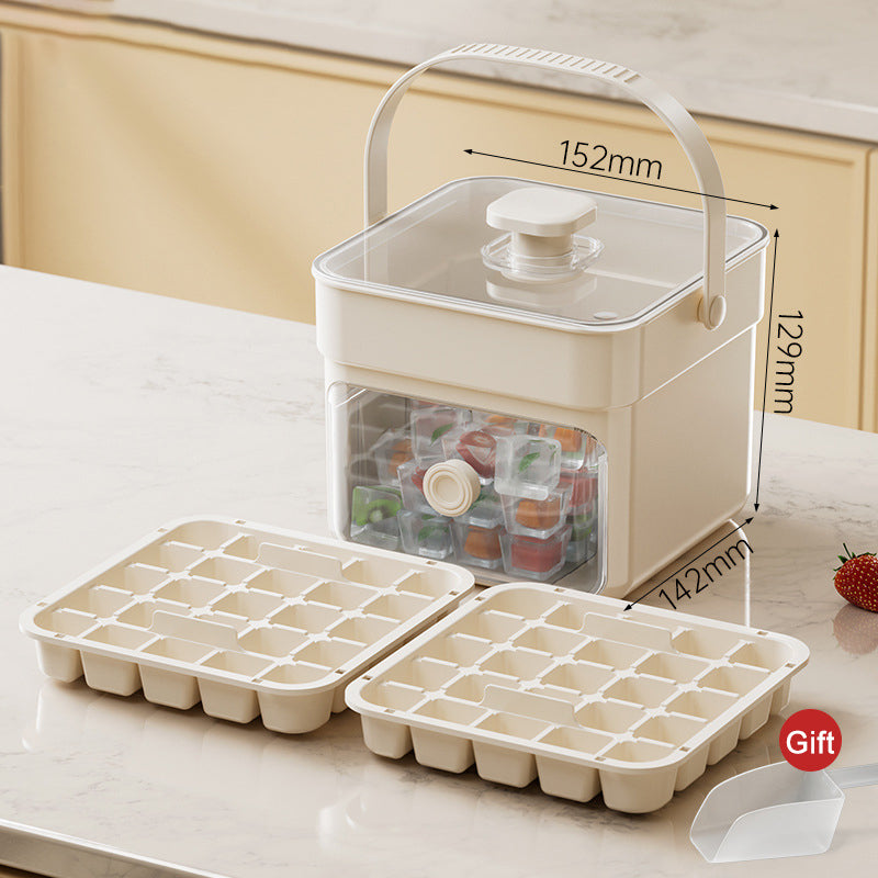 🔥HOT SALE 50%OFF🔥⏱️ Instant Ice Cubes in Seconds – Just Press & Release! 🧊✨