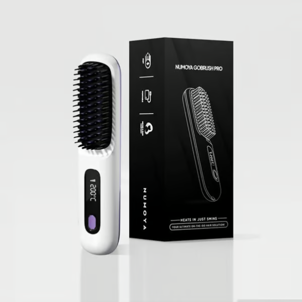 Portable Cordless Straightener Brush