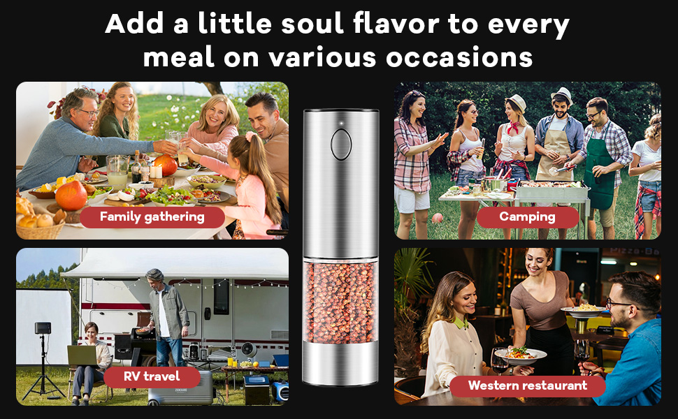 Electric Salt and Pepper Grinder