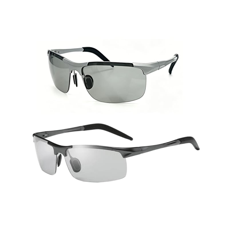 Photochromic Sunglasses with Anti-glare Polarized Lens