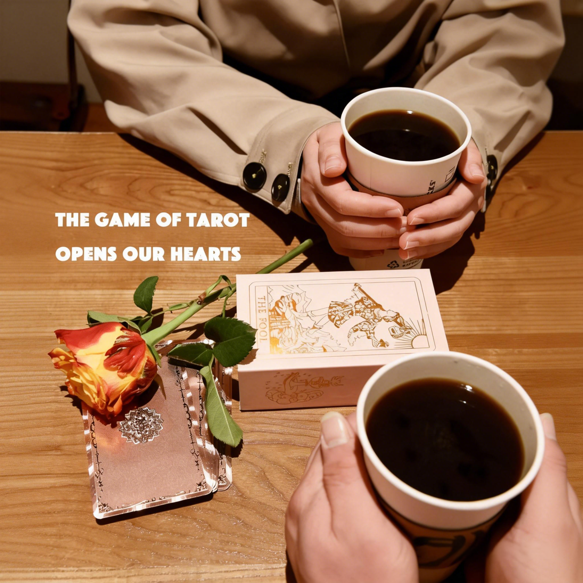 Rose Gold Tarot Cards – 78 Waterproof Foil Deck + Beginner Guidebook for Chakra & Zodiac, Durable & Wrinkle-Resistant