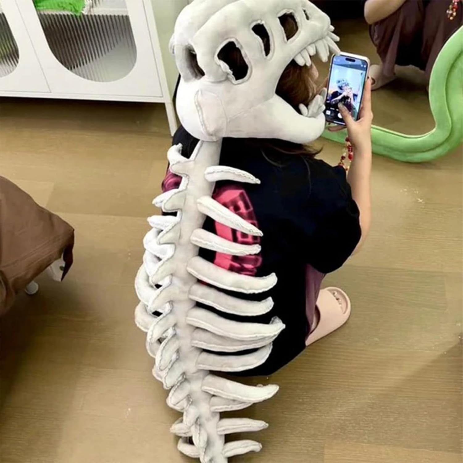 Realistic Dinosaur Skull Costume Set