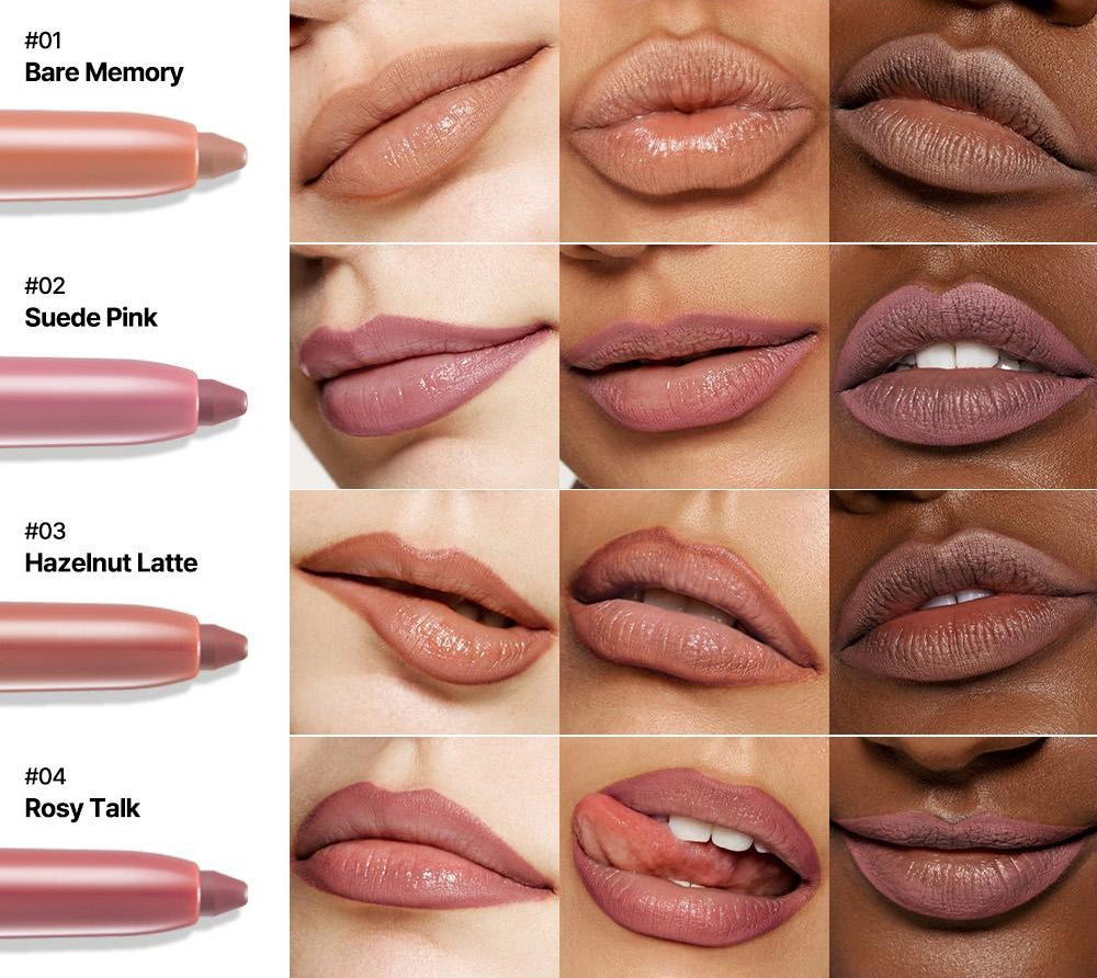 Easy Glide Lip Liner — Creamy, Blendable Color with Smooth Application
