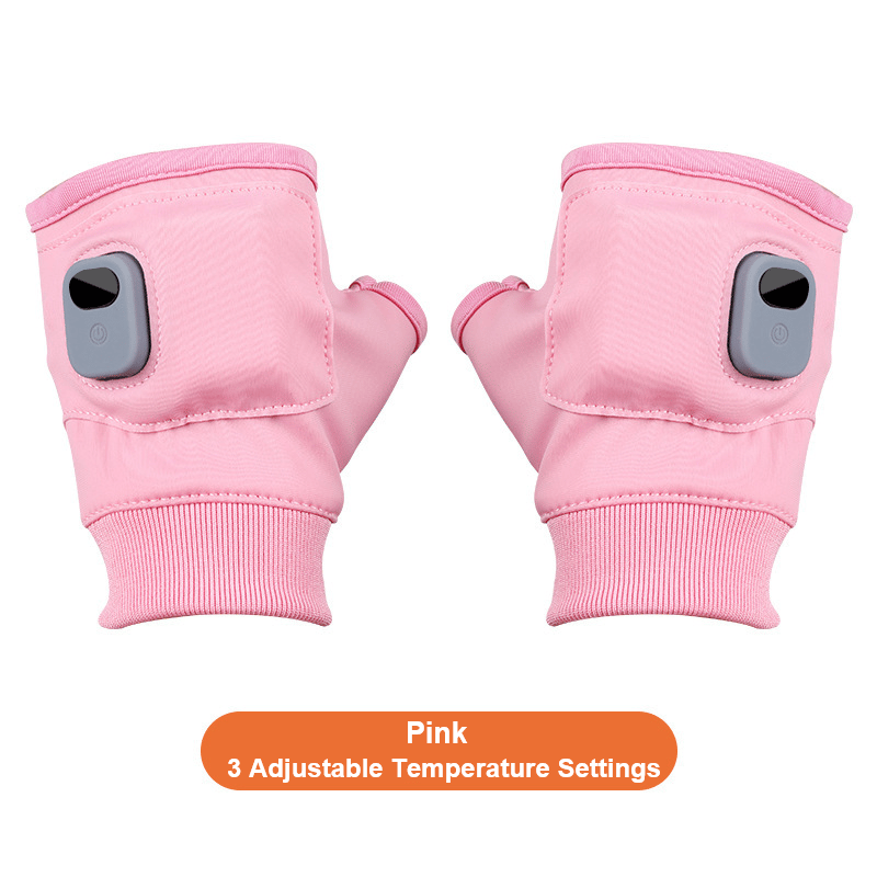 💥Hot Sales - 49% OFF🔥Smart Thermostatic Heated Fingerless Gloves-aosuonisiz