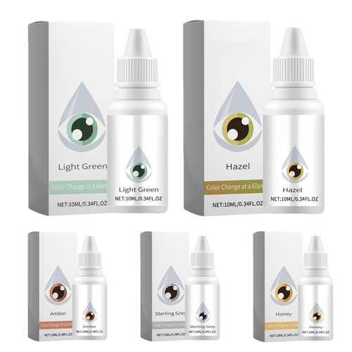 FancyColor Changing Eye DropsWith Premium Organic Ingredients Natural Appearance