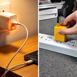 120W Dual USB & Dual Type-C Fast Charger