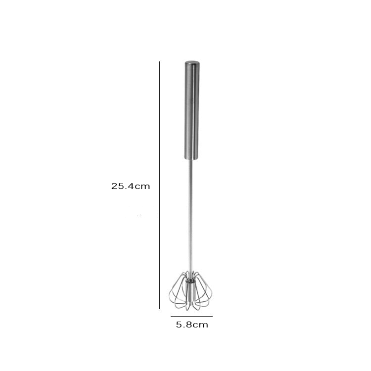 🔥Last Day: 50% Off🔥Stainless Steel Hand-Push Rotary Whisk