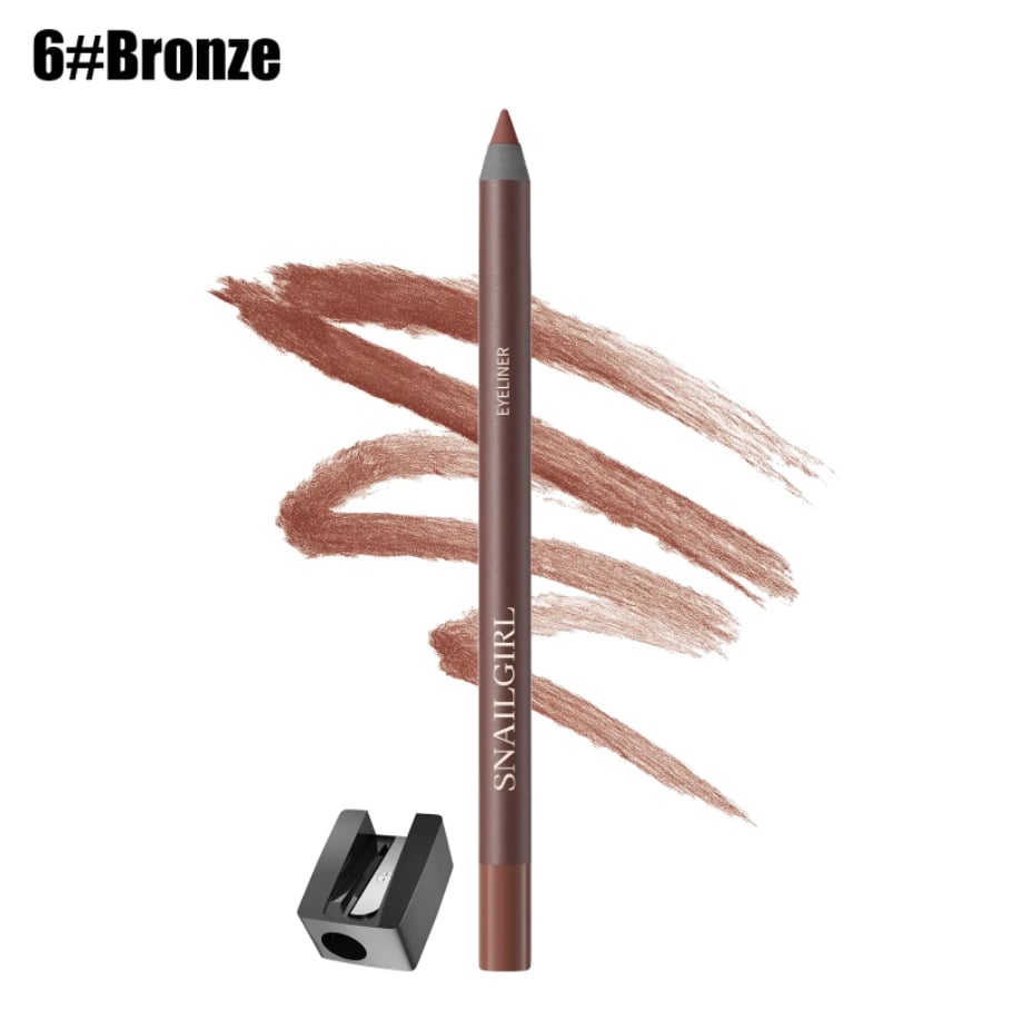 24HR Waterproof Eyeliner Pencil with Built-in Sharpener