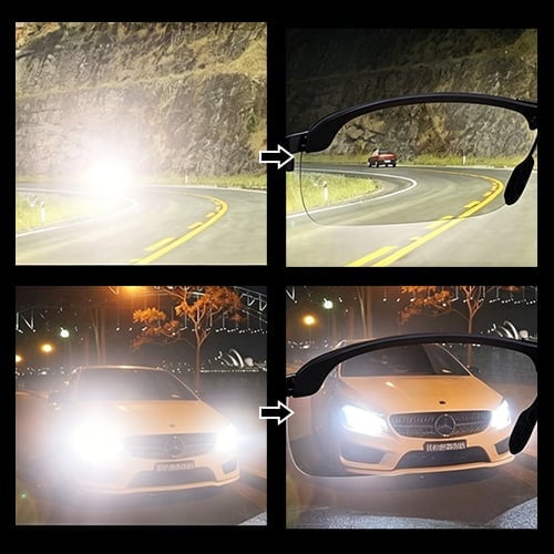 Road Glare Comparison
