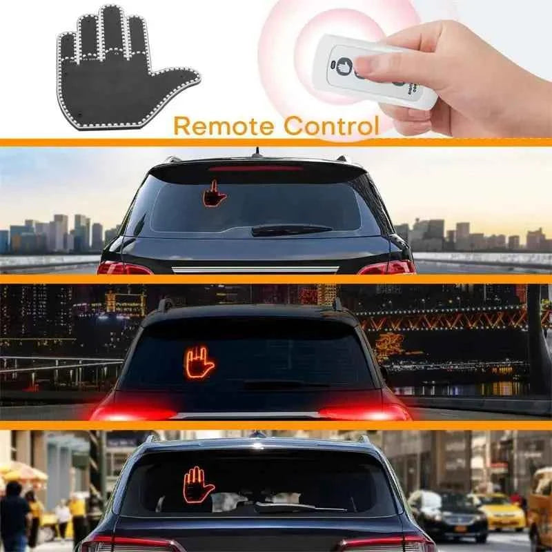✨LAST DAY: 49% OFF! - 😂 Make Your Car Talk – Funny LED Window Sign with Remote