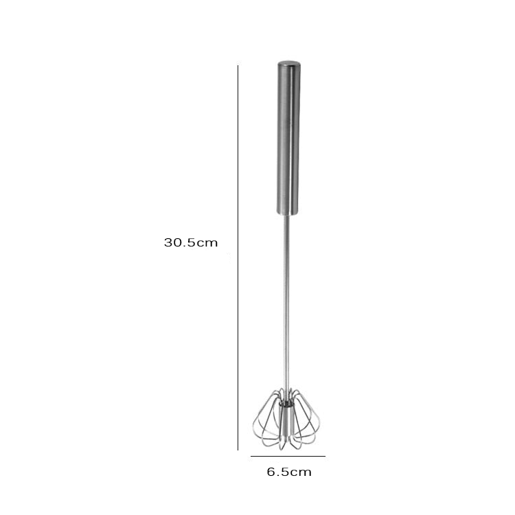 🔥Last Day: 50% Off🔥Stainless Steel Hand-Push Rotary Whisk