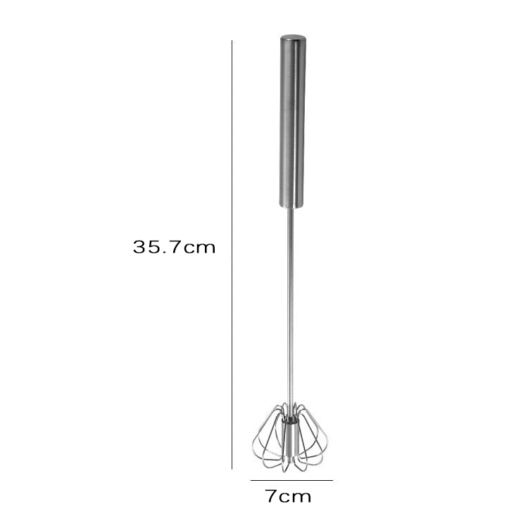 🔥Last Day: 50% Off🔥Stainless Steel Hand-Push Rotary Whisk