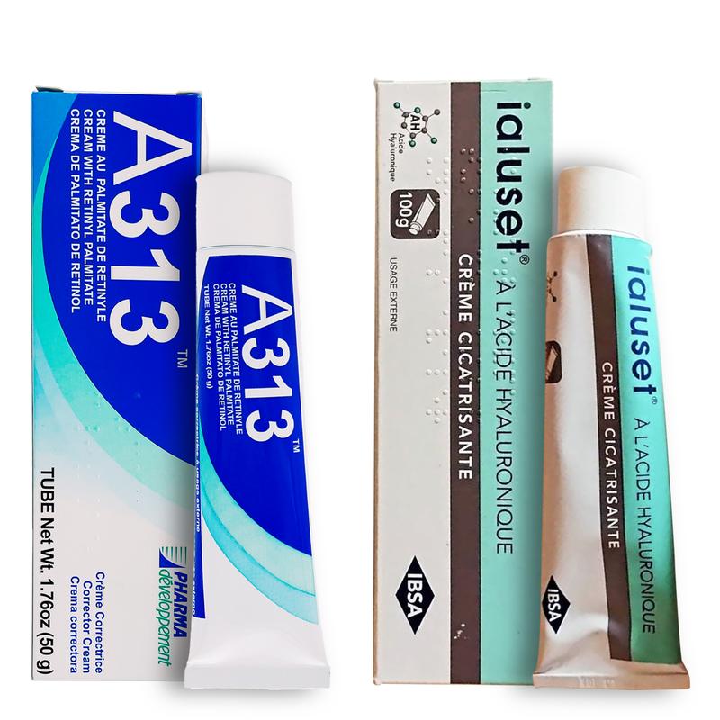 A313 + Ialuset Duo – Collagen-Boosting Retinol + Deep-Hydrating Hyaluronic Acid for Smooth, Youthful Skin 🌿💧