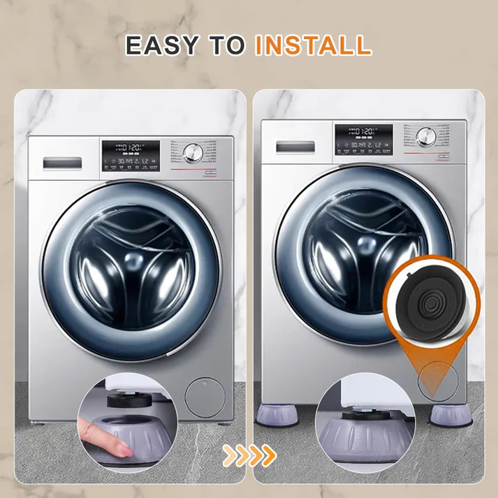 Last day(Christmas Sale50%off )Non-Vibration Washing Machine Support